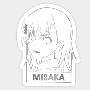 Misaka mikoto - Toaru Majutsu no Index Sticker